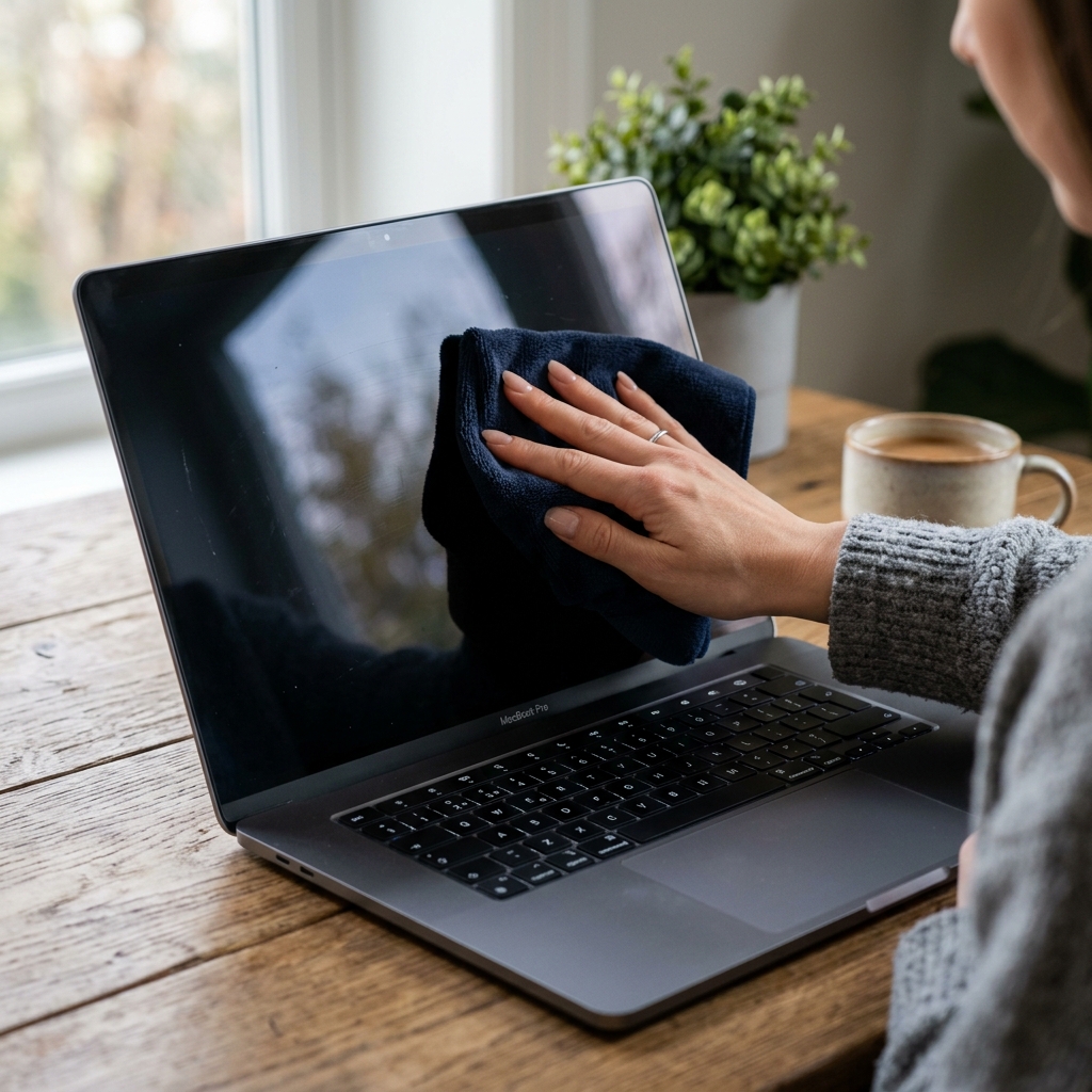 Kako bezbedno očistiti ekran laptopa bez oštećenja zaštitnog sloja