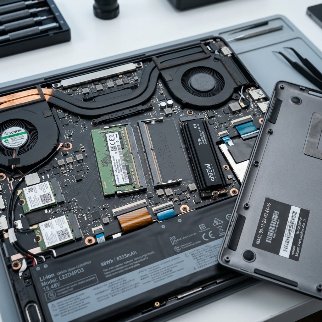 Nadogradnja laptopa: kako zameniti RAM memoriju i ugraditi brži SSD