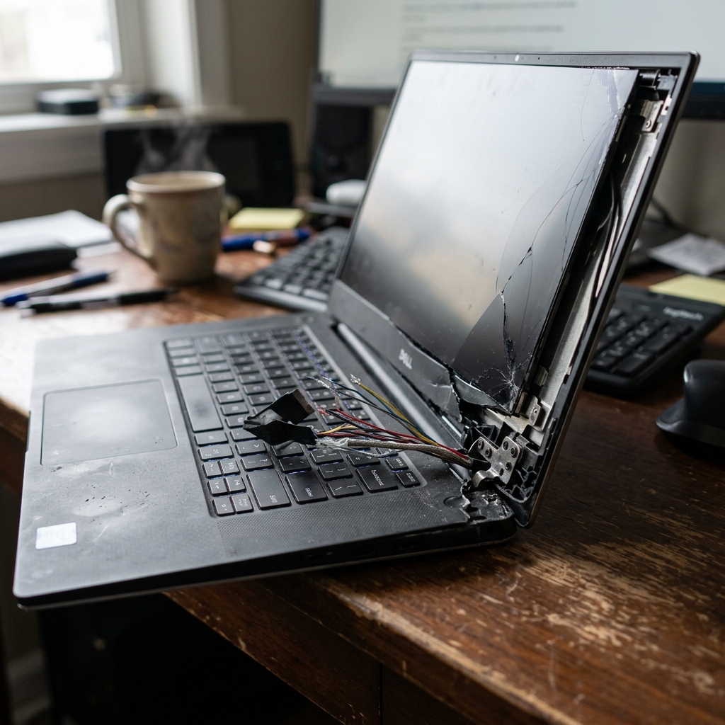 Zašto je šarka na laptopu pukla i kako sprečiti mehanička oštećenja